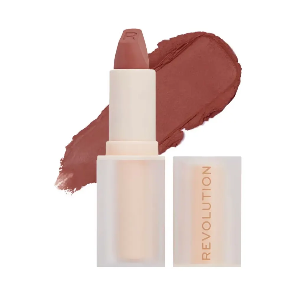 Revolution Lip Allure Soft Satin Lipstick Wifey Dusky Pink