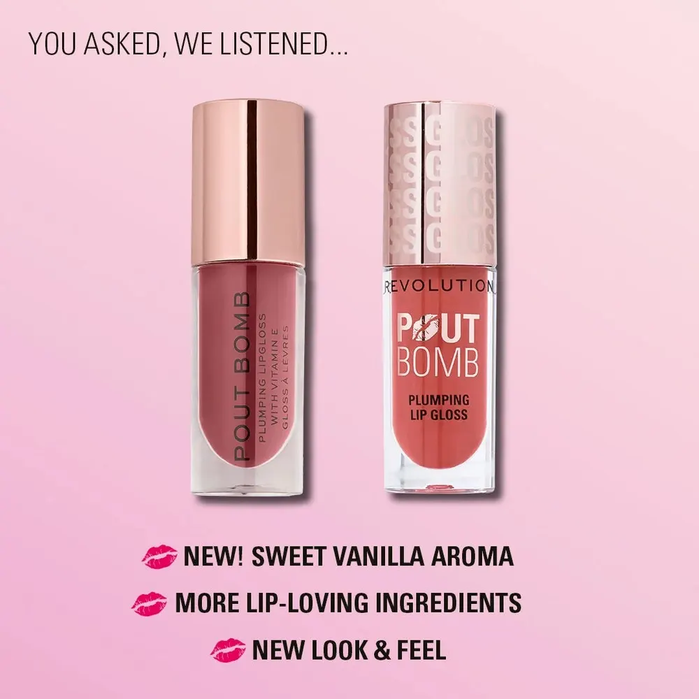 Revolution Pout Bomb Plumping Gloss Doll