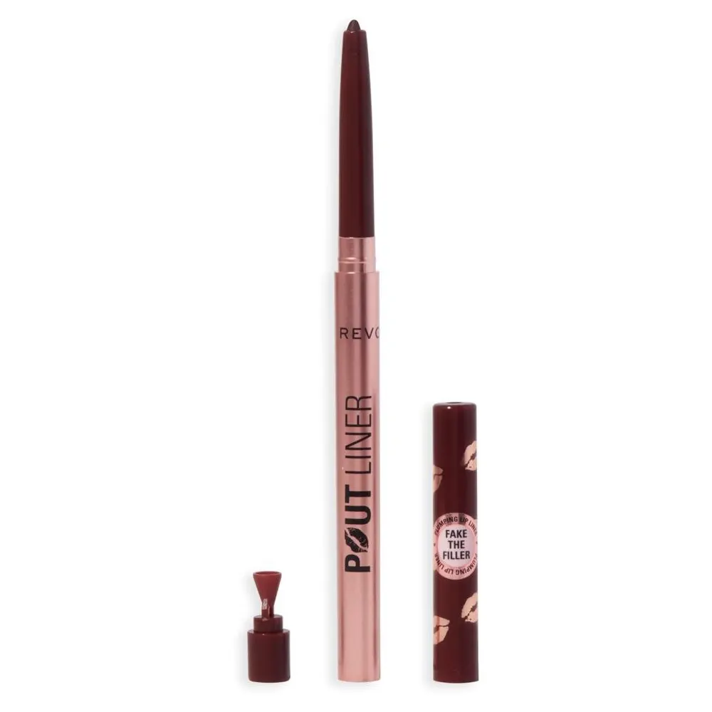 Revolution Pout Bomb Plumping Lip Liner Deepest Mauve