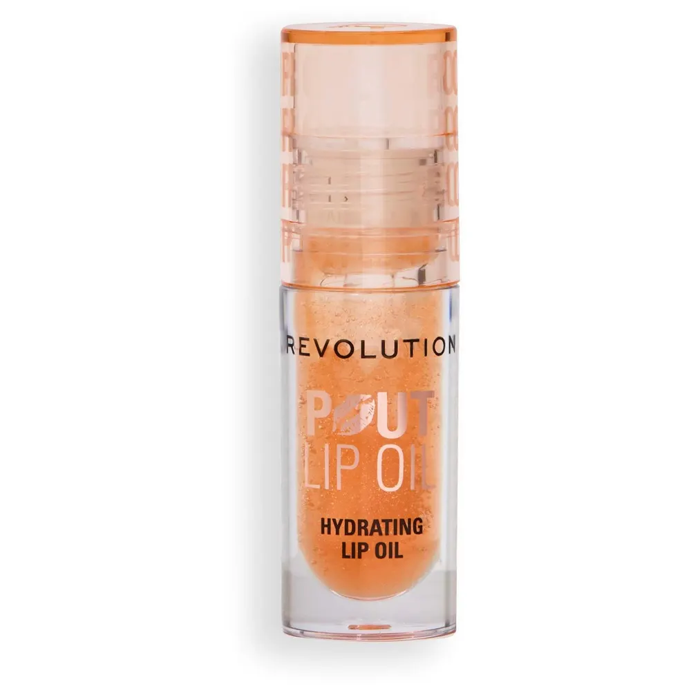 Revolution Pout Lip Oil Honey Shimmer