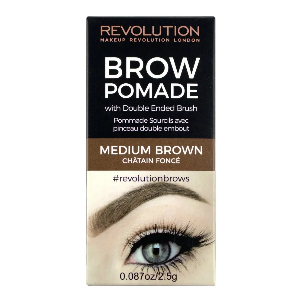 Revolution Pro Brow Pomade Medium Brown بوميد حواجب