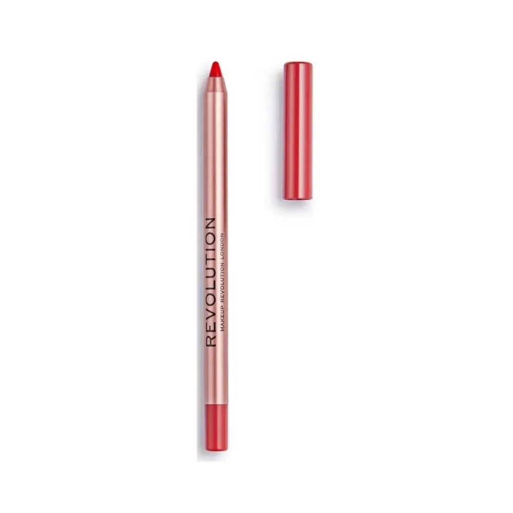 Revolution Satin Kiss Lipliner Ruby Red