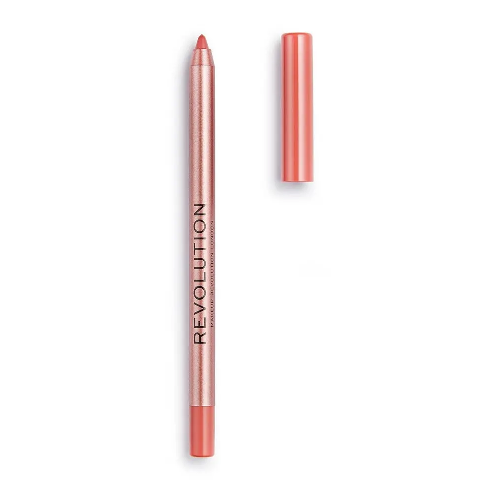 Revolution Satin Kiss Lipliner White Wedding Nude قلم شفاه