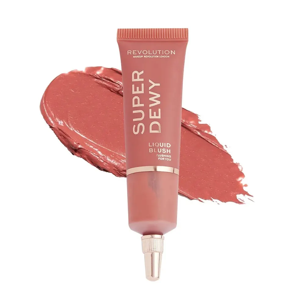 REVOLUTION SUPERDEWY LIQUID BLUSHER FLUSHING FOR YOU