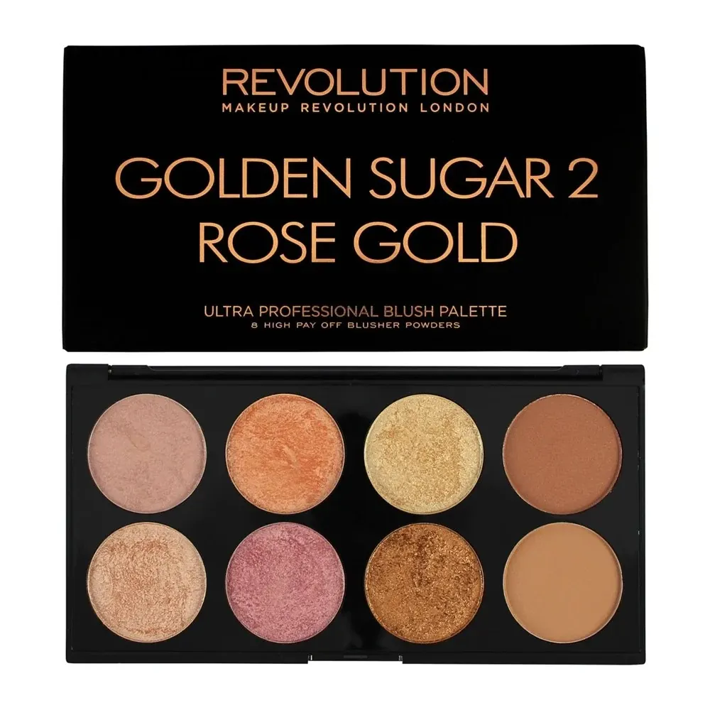 Revolution Ultra Blush Palette Golden Sugar باليت بلاش