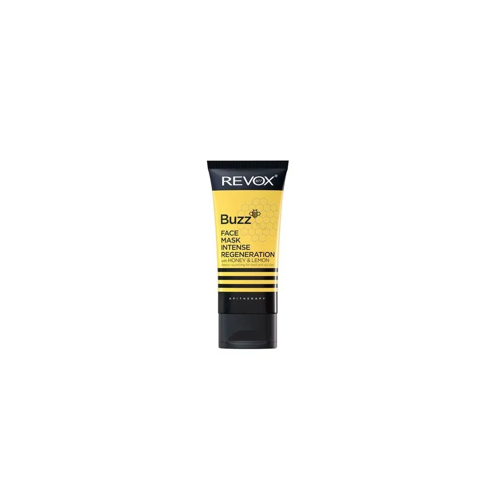 REVOX B77 BUZZ MASQUE VISAGE REGENERANT INTENSE CITRON ET MIEL 65 ML