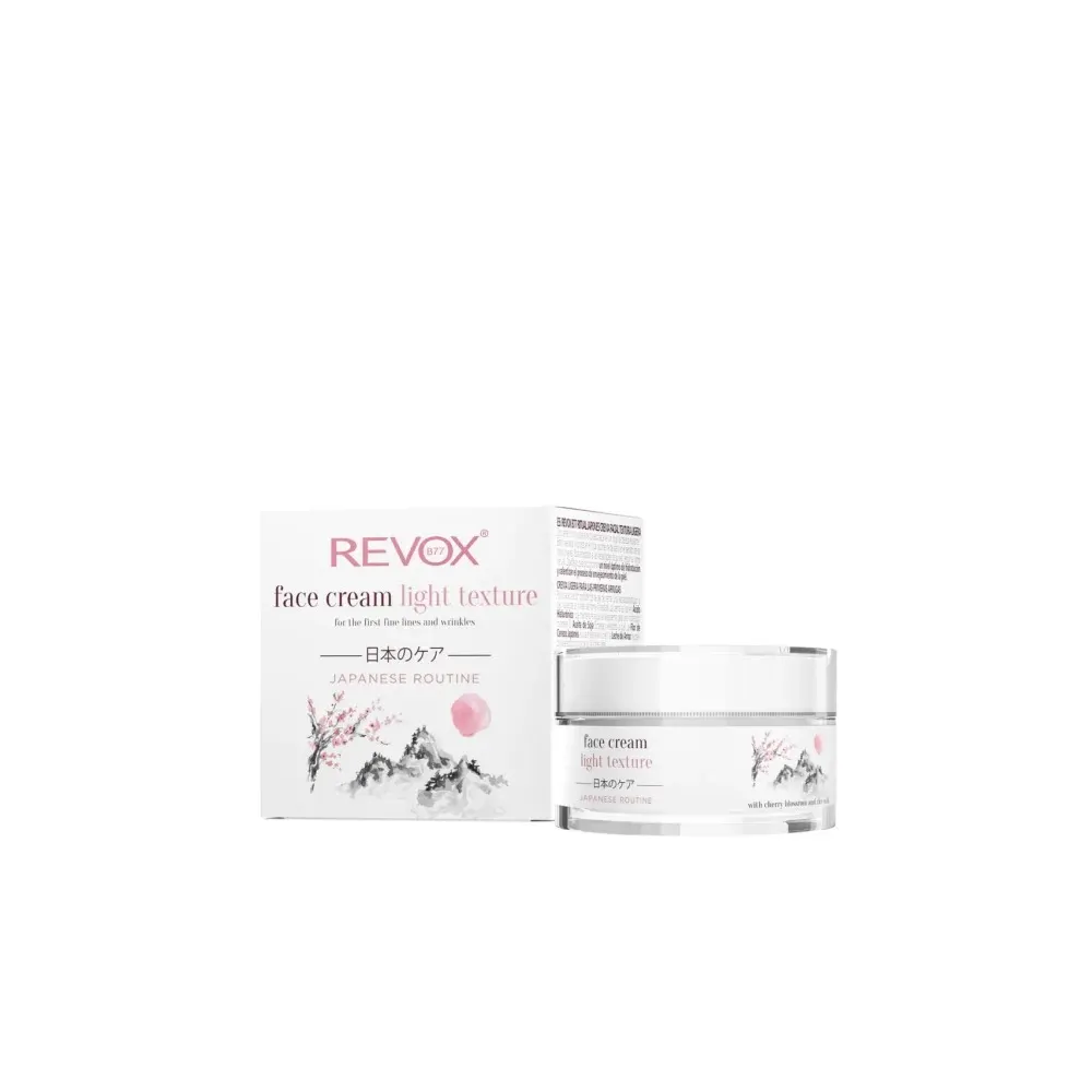 REVOX B77 JAPANESE RITUAL Crème visage texture légère 50ml