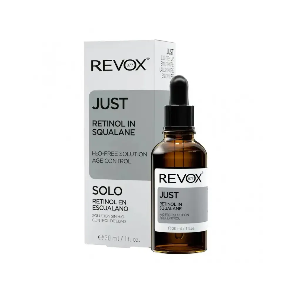 REVOX B77 JUST RETINOL DANS LA SOLUTION SQUALANE H20 CONTRÔLE DE L'ÂGE, 30 ml
