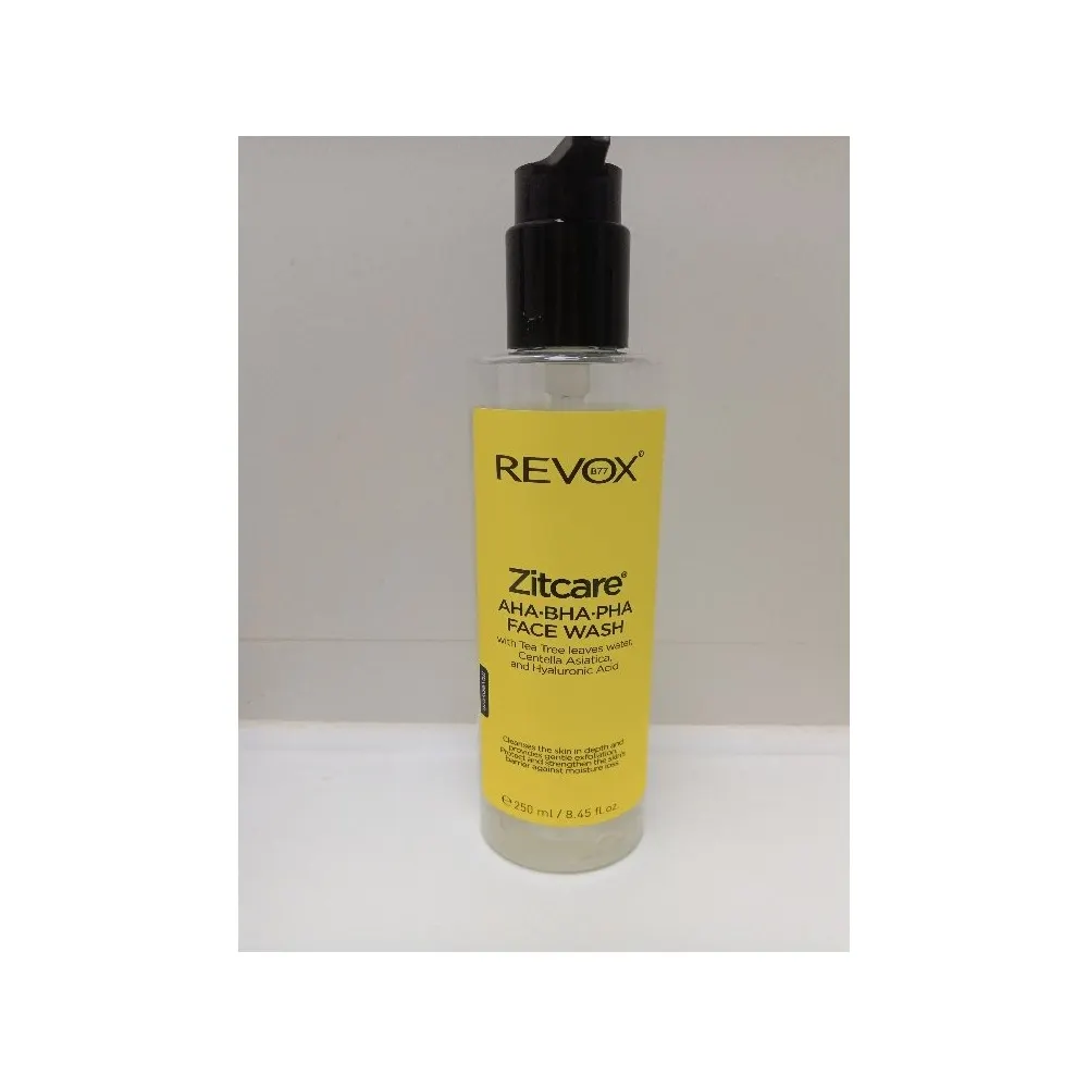 Revox b77 ZITCARE AHA.BHA.PHA. nettoyant visage 250ml