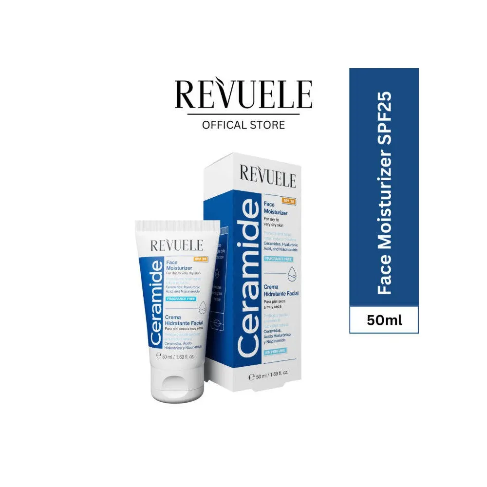 Revuele Ceramide مرطب للوجه SPF 25 50 مل
