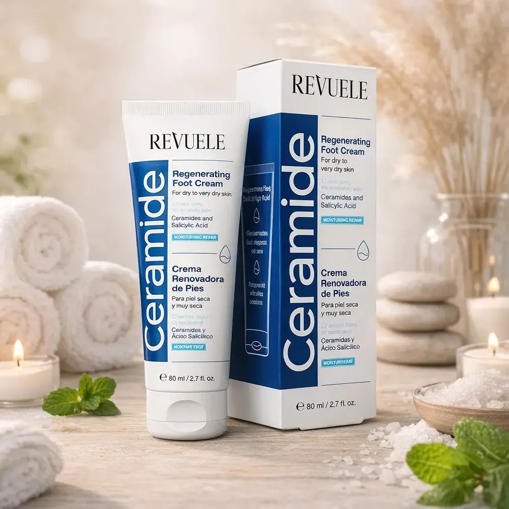 Revuele Ceramide كريم مغذي للقدمين 80 مل