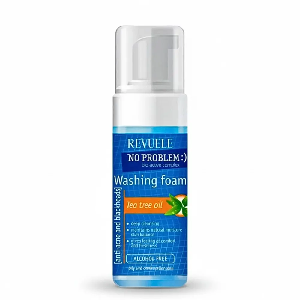 Revuele No Problem رغوة غسول بزيت شجرة الشاي 150 مل