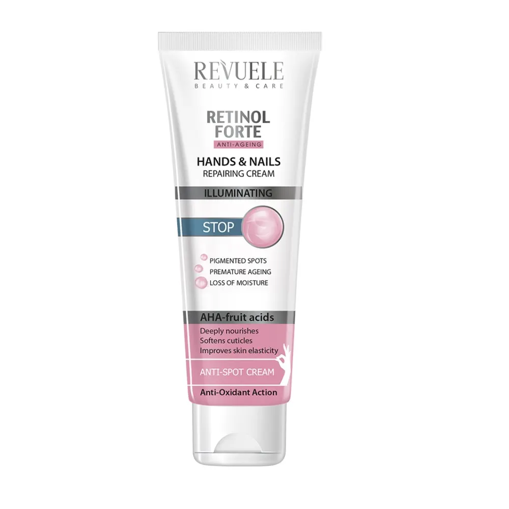 Revuele Retinol Forte كريم مرمم لليدين والأظافر 100 مل
