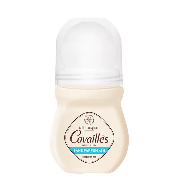 Cavaillès Déo Absorb+ بدون عطر 48 ساعة رول أون 50 مل