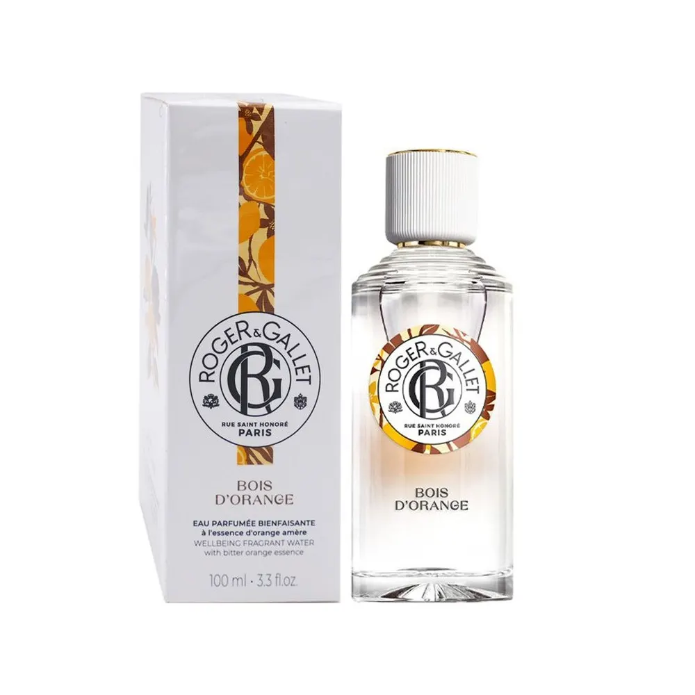 ROGER & GALLET COFFRET BOIS D'ORANGE EAU PARFUMÉE BIENFAISANTE 100ML