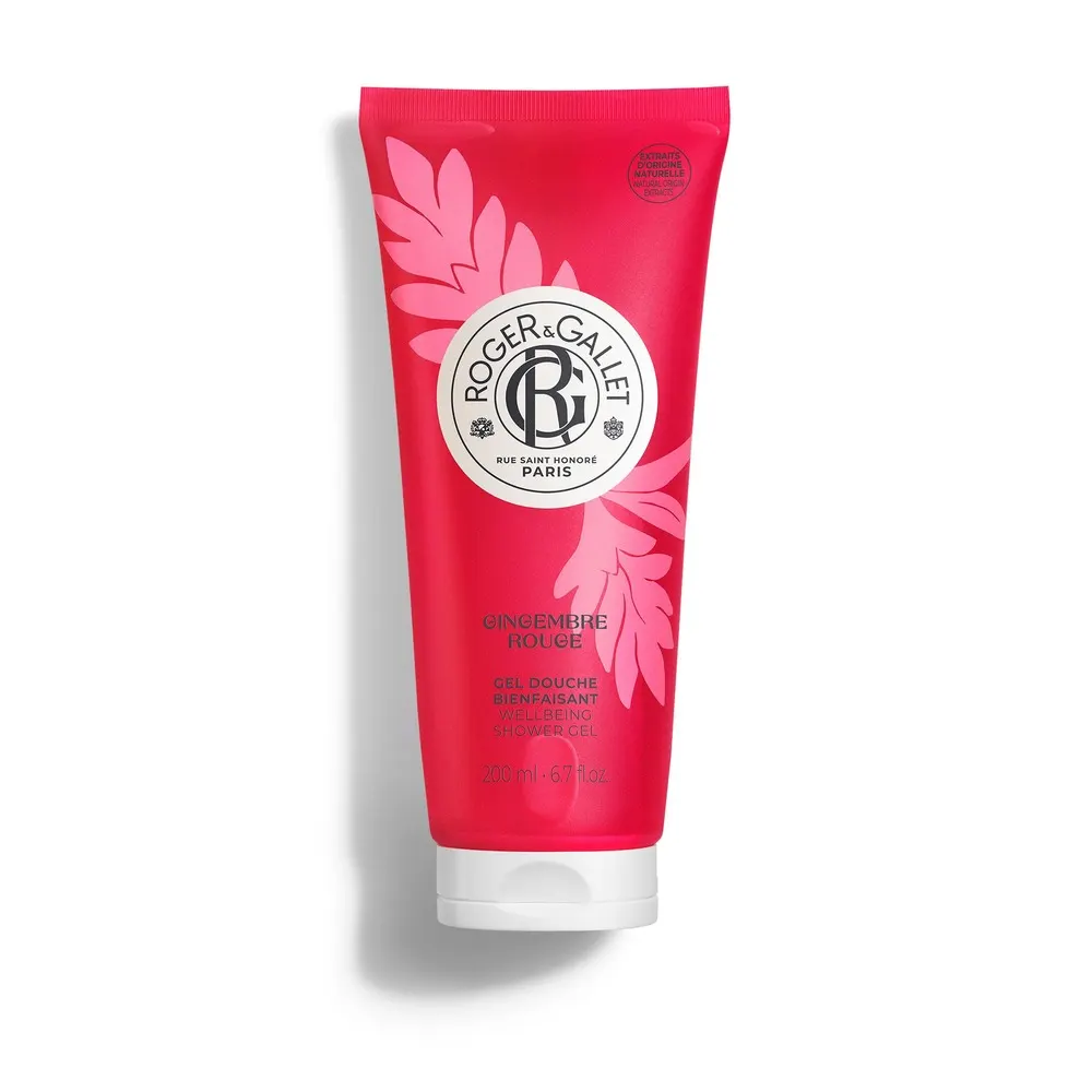 ROGER & GALLET GINGEMBRE ROUGE Gel Douche Bienfaisant 200 ml