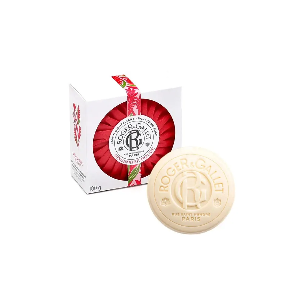 Roger & Gallet Gingembre Rouge Bienfaisant صابون 100 غ