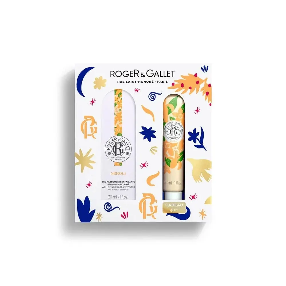 Roger & Gallet Coffret NEROLI EAU PARFUMÉE BIENFAISANTE 30ML + Crème Mains