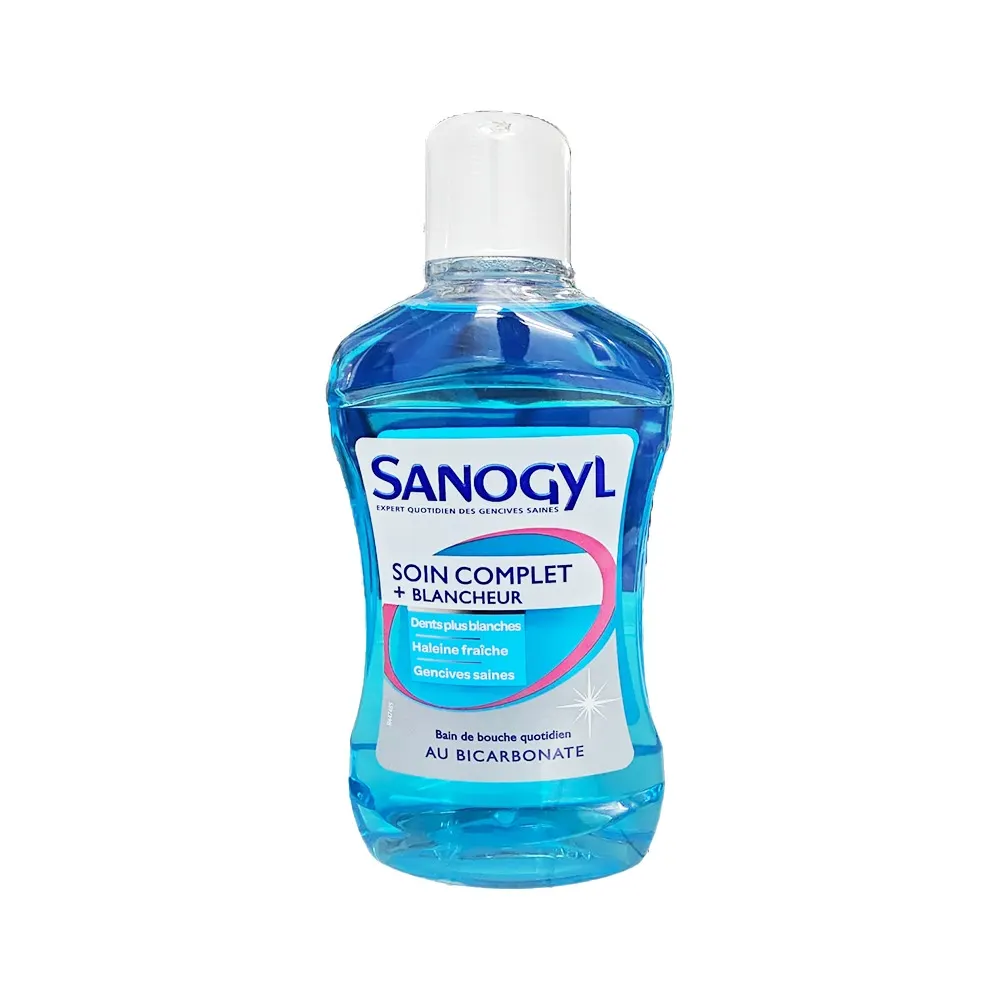 Sanogyl غسول فم Soin Complet + تبييض 500 مل