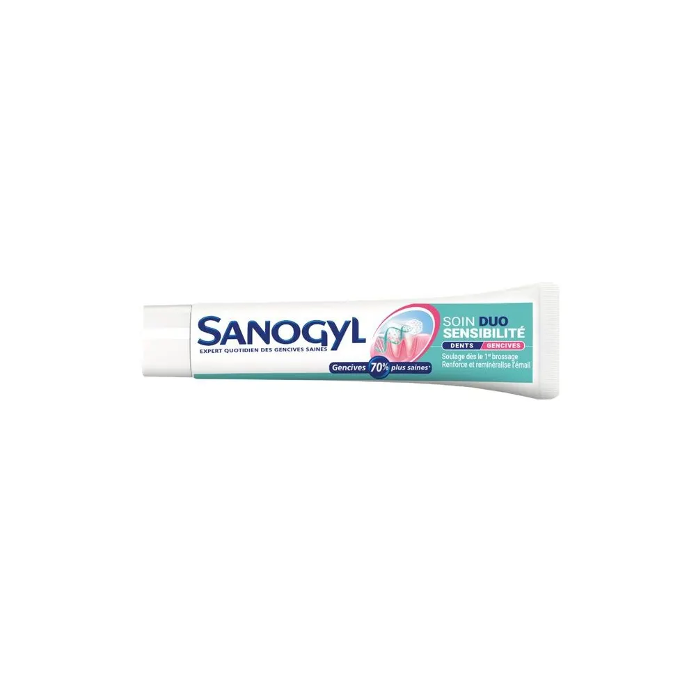 Sanogyl معجون أسنان عناية بالحساسية 75 مل طقم من 2