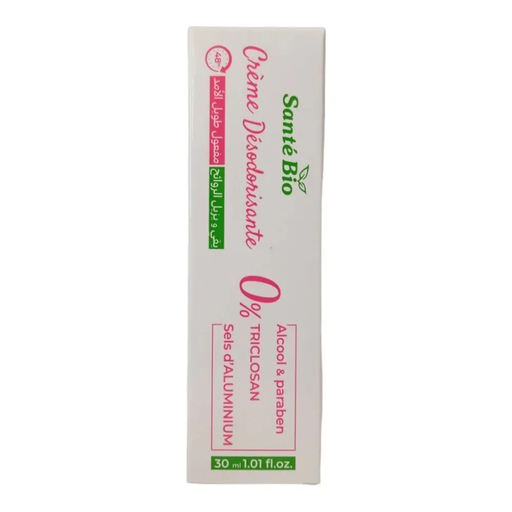 Santé Bio Crème Déodorisante 30ml