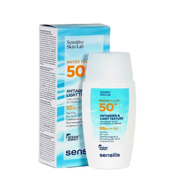 Sensilis Sun Secret Water Ultra فلويد SPF50+ 40 مل