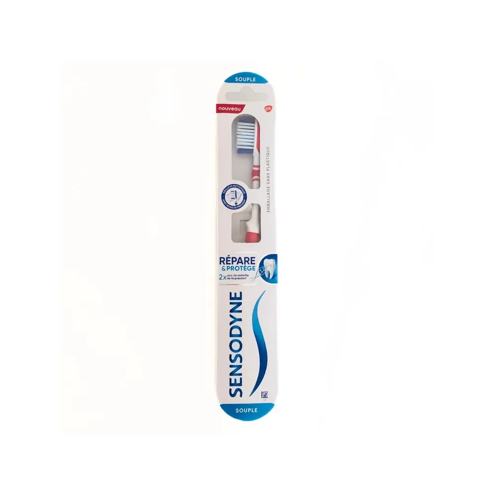Sensodyne فرشاة أسنان Repare & Protege ناعمة