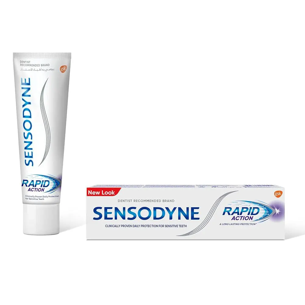 Sensodyne Dentifrice Rapide action Blancheur 75 Ml