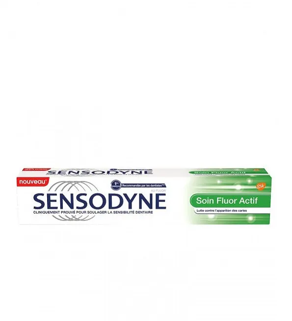 Sensodyne Dentifrice soin Fluor Actif 75ml
