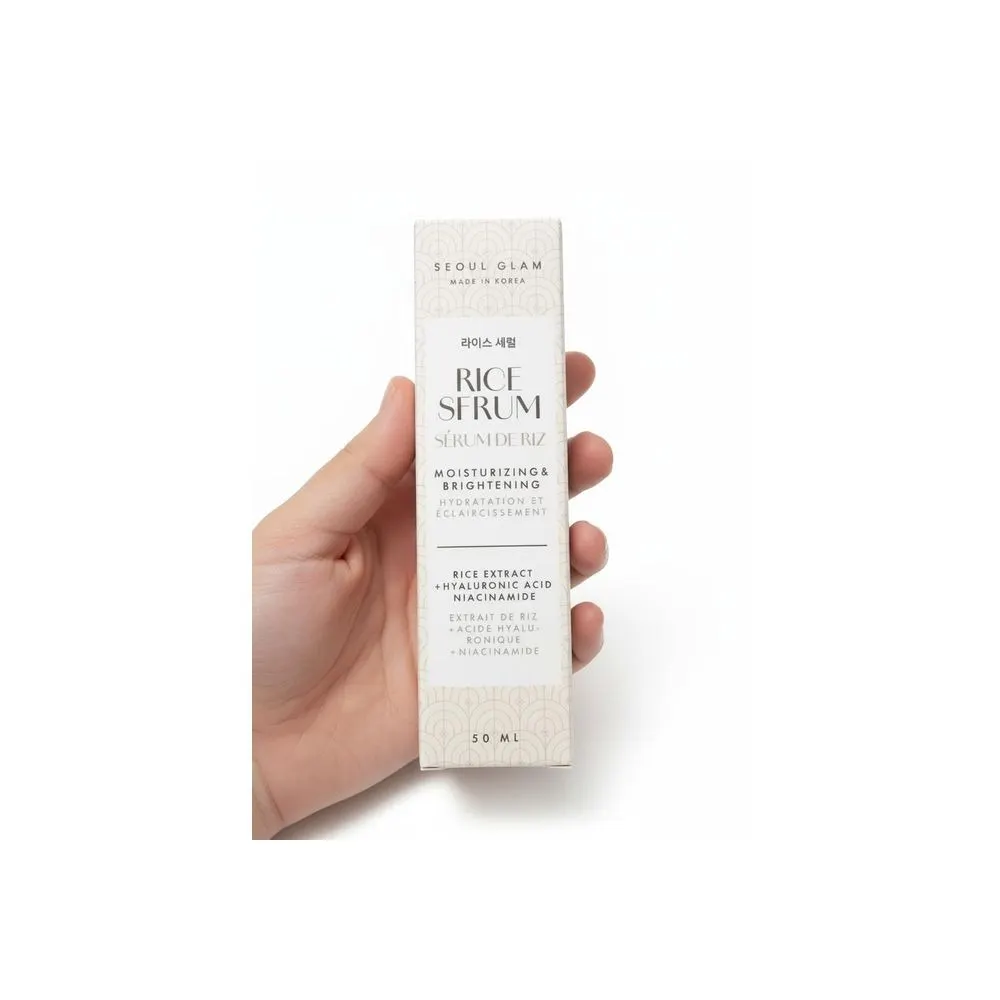 Seoul Glam Sérum au Riz 50ml – Hydratation, Éclat & Barrière Cutanée Renforcée