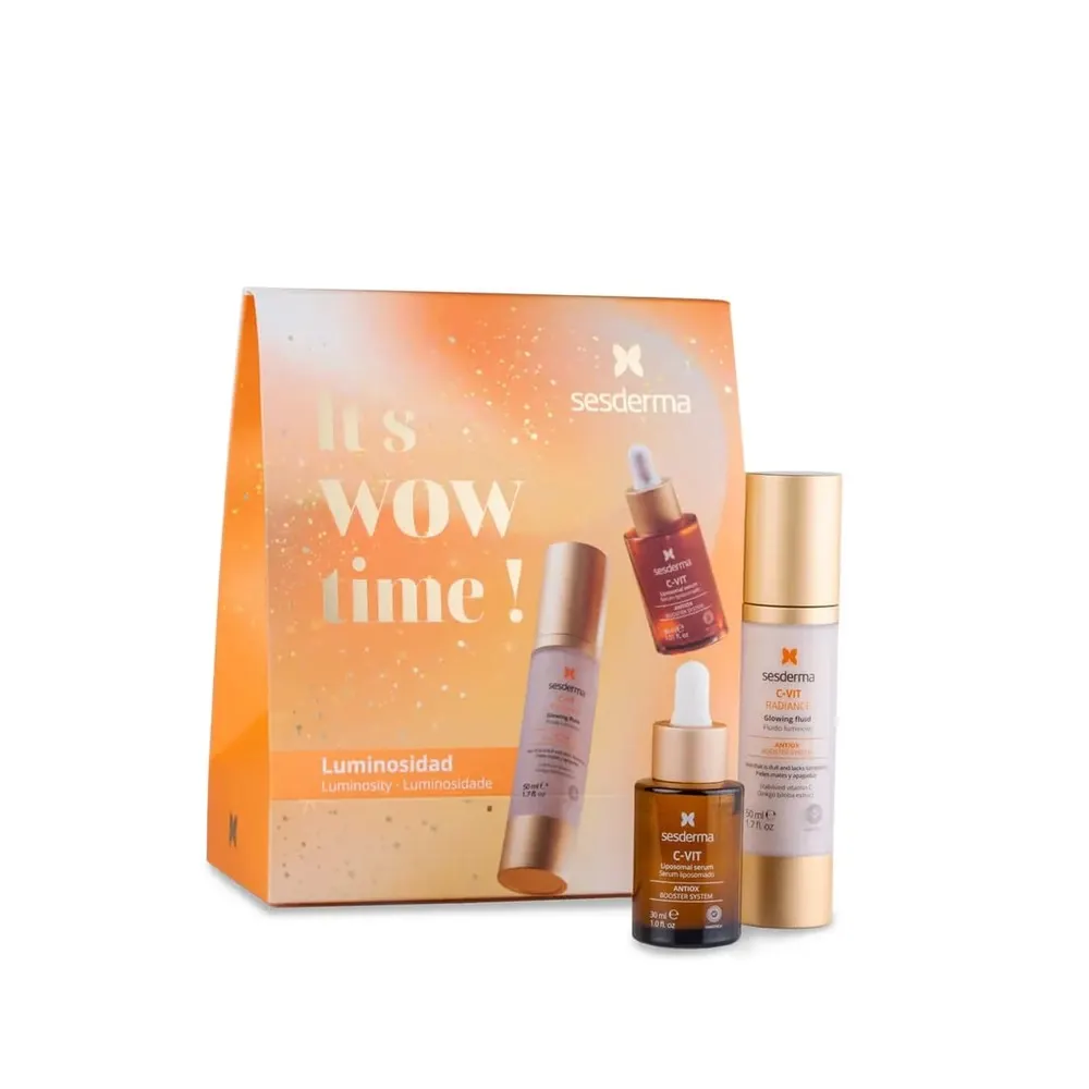 Sesderma علبة It's Wow Time C-Vit Liposomique 30 مل + C-Vit Radiance 50 مل