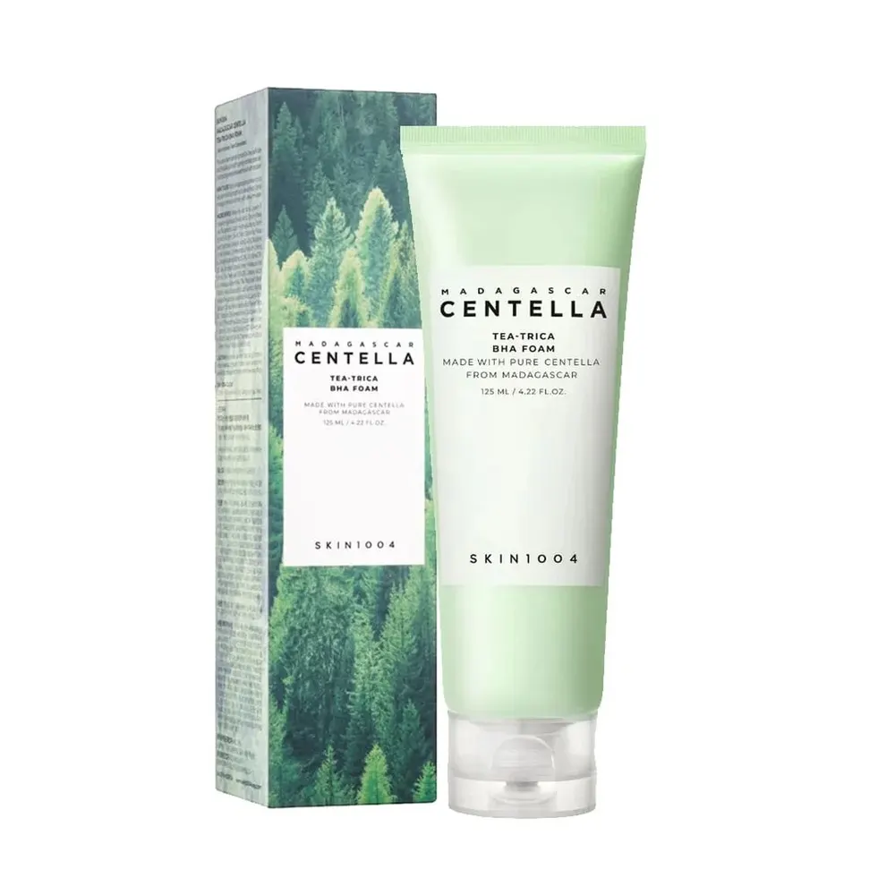Skin 1004 Centella Tea-Trica BHA رغوة 125 مل