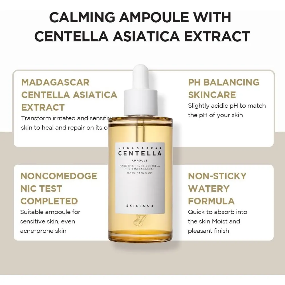 Skin 1004 Madagascar Centella Ampoule سيروم مهدئ 55 مل