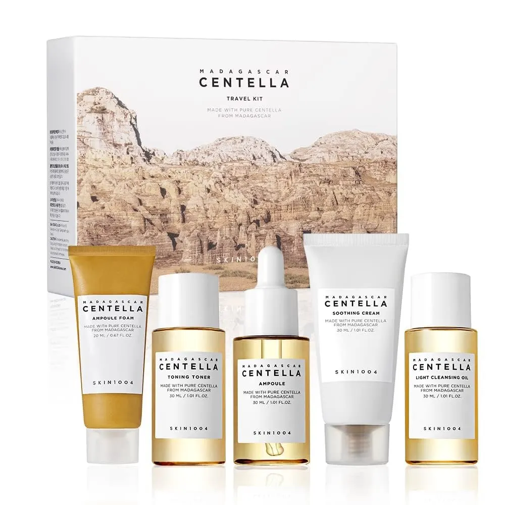 Skin 1004 Madagascar Centella Even Tone طقم سفر