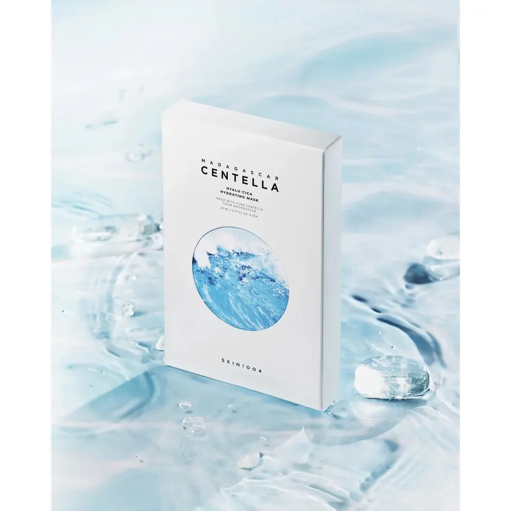 Skin 1004 Madagascar Centella Hyalu Cica قناع 23 مل × 5 وحدات