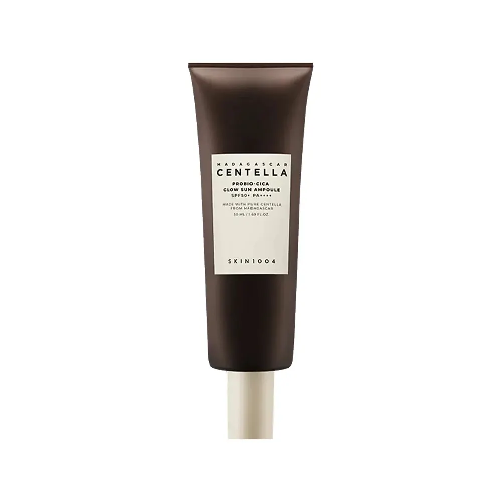 Skin 1004 Madagascar Centella Probio Cica Glow Sun Ampoule SPF50+ 50 مل