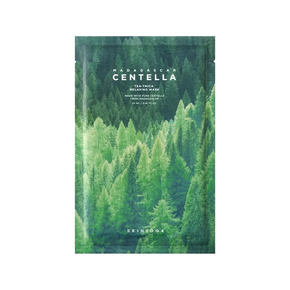 Skin 1004 Madagascar Centella Tea-Trica Relaxing قناع وحدة واحدة