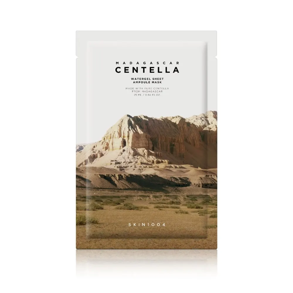 Skin 1004 Madagascar Centella Watergel Sheet Ampoule قناع وحدة واحدة