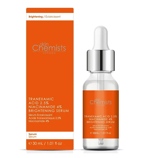 Skin Chemists Brightening سيروم مفتّح بحمض الترانيكساميك 2.5% والنياسيناميد 4% 30 مل