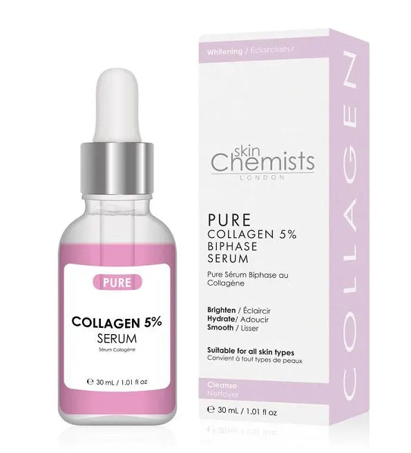 Skin Chemists سيروم Pure بالكولاجين 5% 30 مل
