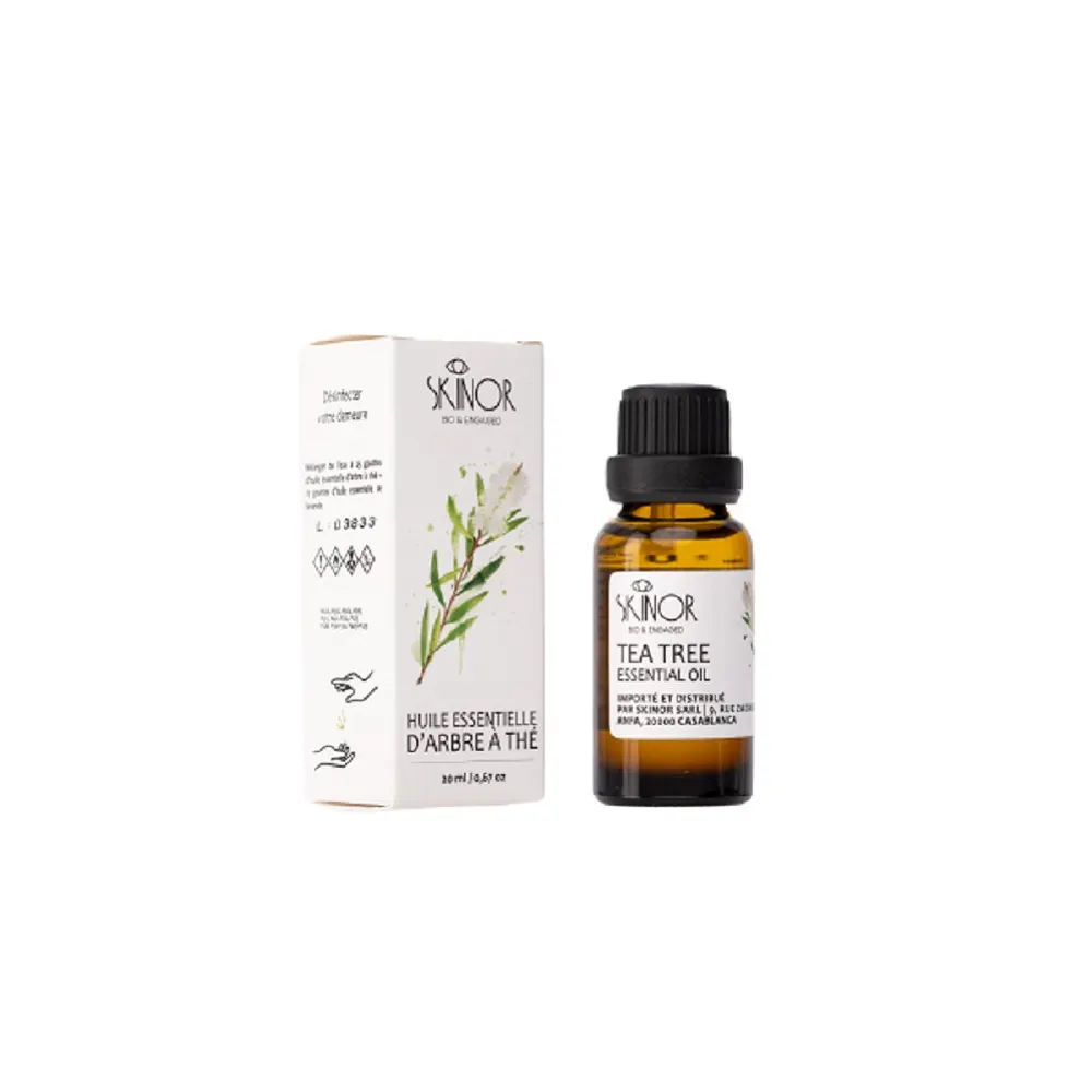 SKINOR bio Huile essentielle d’arbre à thé 20ml