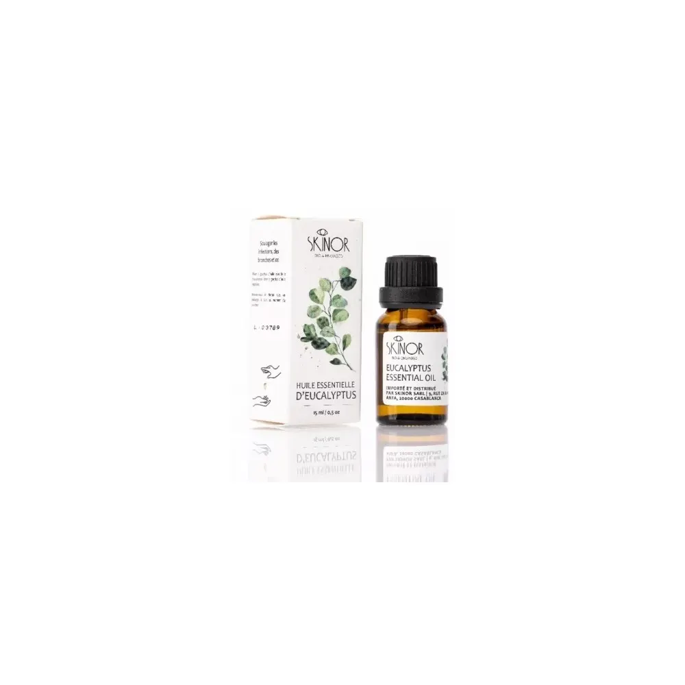 SKINOR bio Huile essentielle d’eucalyptus 15ml
