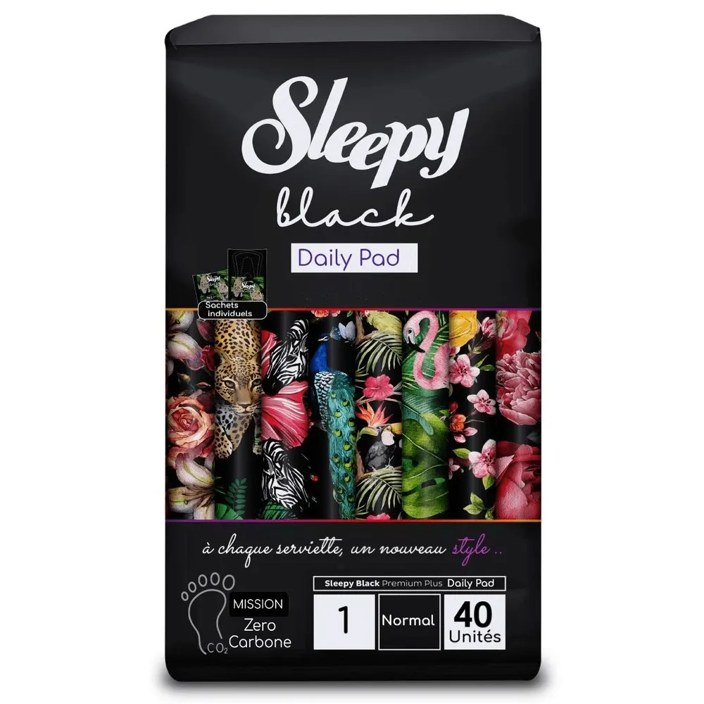 Sleepy Bio Daily Painty Liner Super Normal 40 وحدة