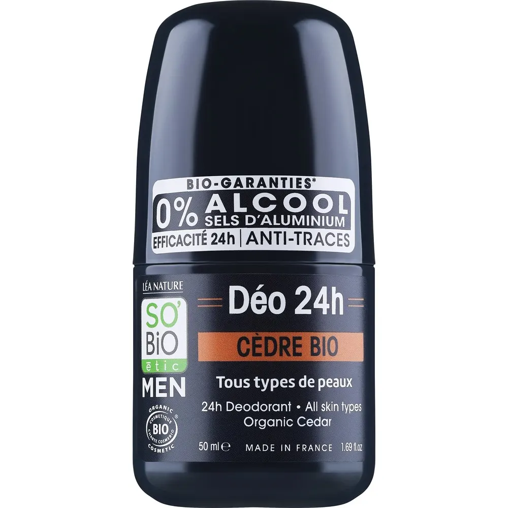 So bio deodorant Men cedre 24h 50ml