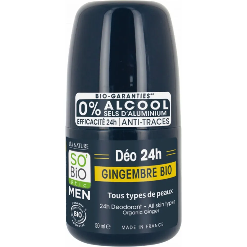 SO BIO DEODORANT MEN GINGEMBRE 50ML