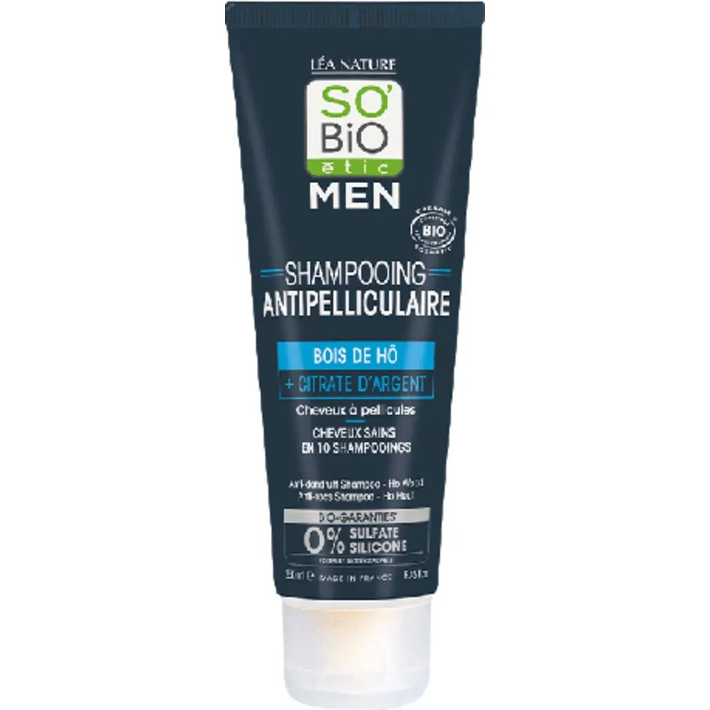 SO BIO HOMME SHAMPOOING ANTIPELLICULAIRE 250 ML