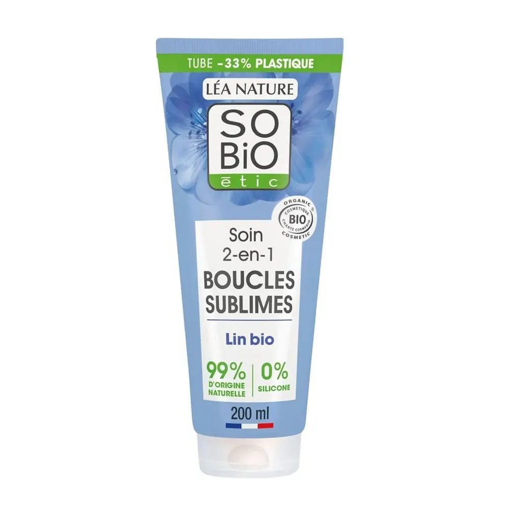 SO BIO SOIN CHEVEUX BOUCLES LIN 200ML