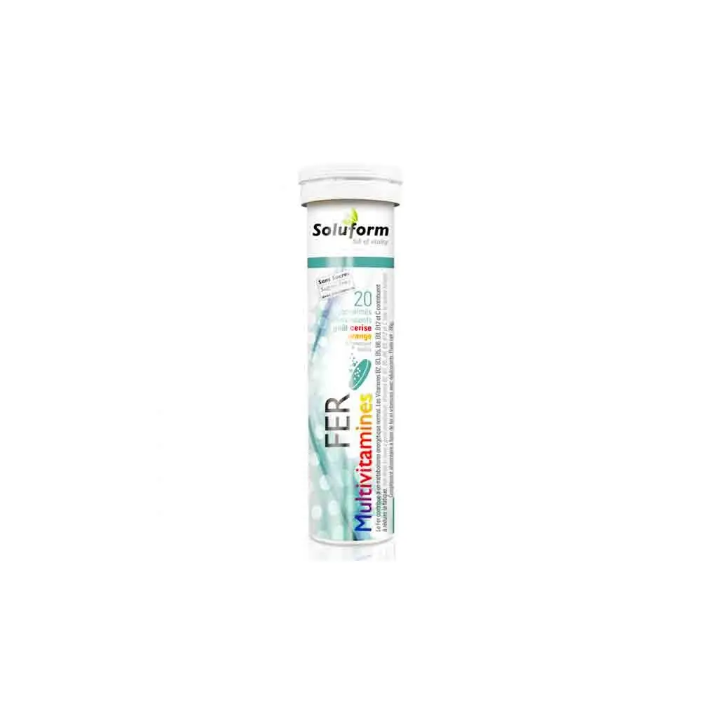 Soluform Fer مولتي فيتامينات 20 قرص