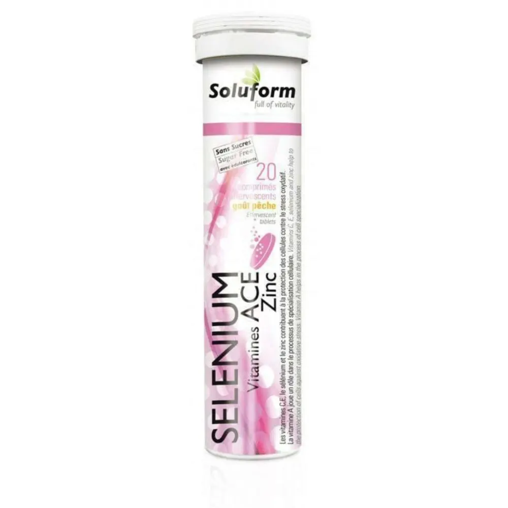 Soluform السيلينيوم فيتامينات A.C.E الزنك 20 قرص