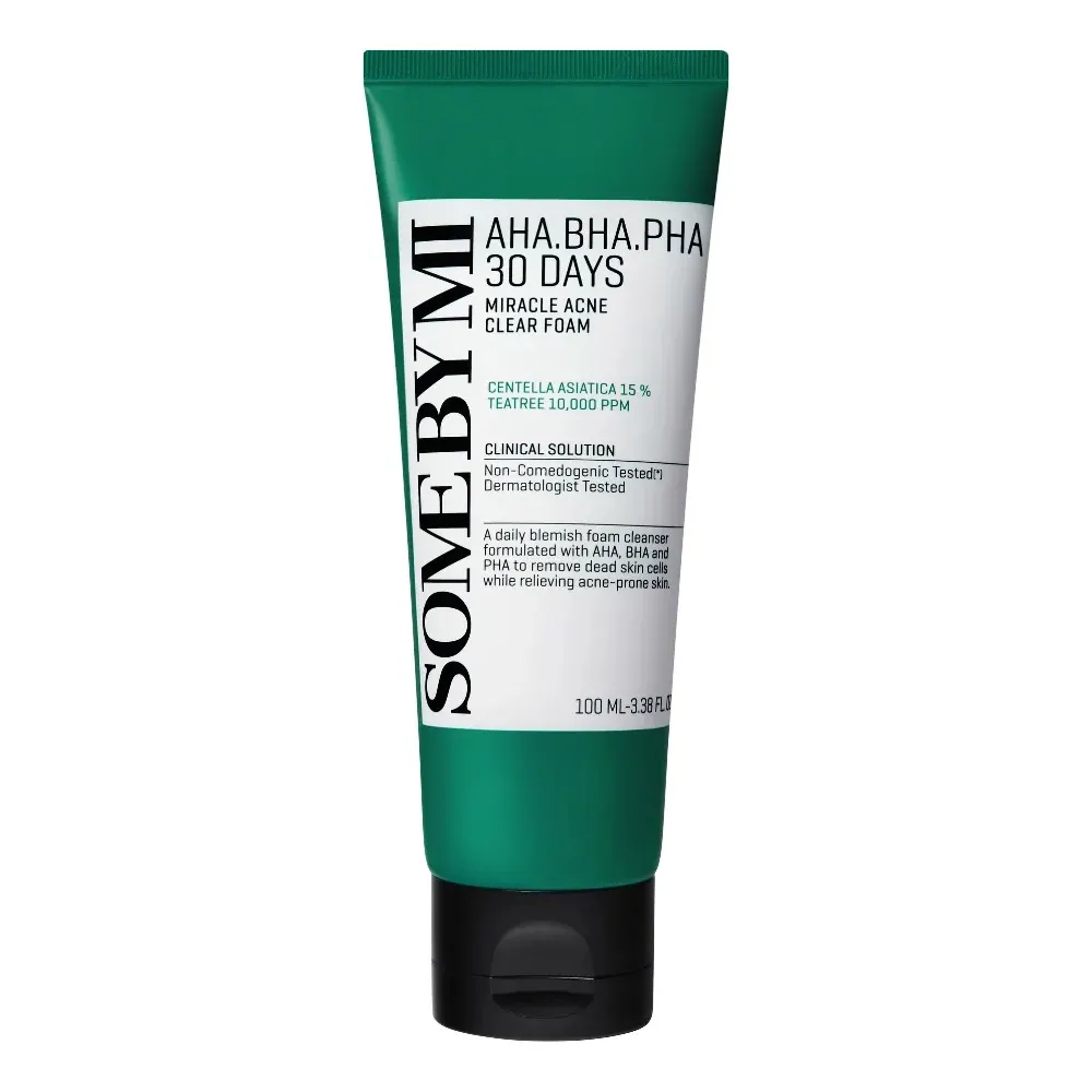 Some By Mi AHA-BHA-PHA 30 Days Miracle Acne Clear رغوة منظفة 100 مل